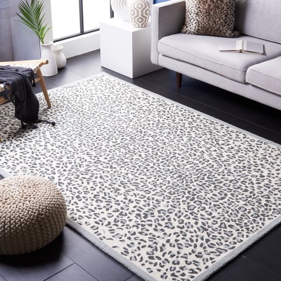 Safavieh Metro Drew Animal Area Rug, Gray/Ivory, 5' x 8'