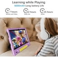 thumbnail image 7 of Kids Tablet with Strap, Android 14 Tablet for Kids 10 inch , Toddler Tablet Octa-Core 64GB 1TB Expandable, Children's Tablet with Case, Bluetooth WiFi Parental Control Dual Camera, 12-hr battery, 7 of 7