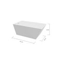 thumbnail image 5 of A&E Bath Malibu Freestanding Tub without Faucet-Size:59", 5 of 5