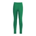 thumbnail image 4 of Zaldita Girls Kids Athletic Dance Leggings Basic Yoga Jeggings Pants Active Tights Sports Activewear Dark Green 16, 4 of 7