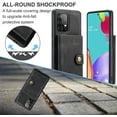 thumbnail image 5 of Case for Samsung Galaxy A33 5G, Detachable Magnetic Wallet Credit Card Slot Kickstand Cover Support Wireless Charging Compatible with Samsung Galaxy A33 5G (Black), 5 of 17