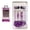 Purple, variant on 1 Pack Titanium Wired Earbuds with Built-In Microphone, Stereo In-Ear Headphones for Music, Calls, Travel, Gaming & Everyday Listening Use, Black Blue