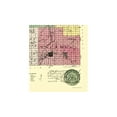 thumbnail image 2 of Historic County Map - Doniphan County Kansas - Everts 1887 - Vintage Wall Art, 2 of 4