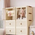 thumbnail image 4 of Kids Baby Wardrobe Modern Nordic Hanging Hotel Bedroom Wardrobe Organizer Display Armario Plegable Para Ropa Bedroom Furniture My Lux Decor Round, 4 of 16