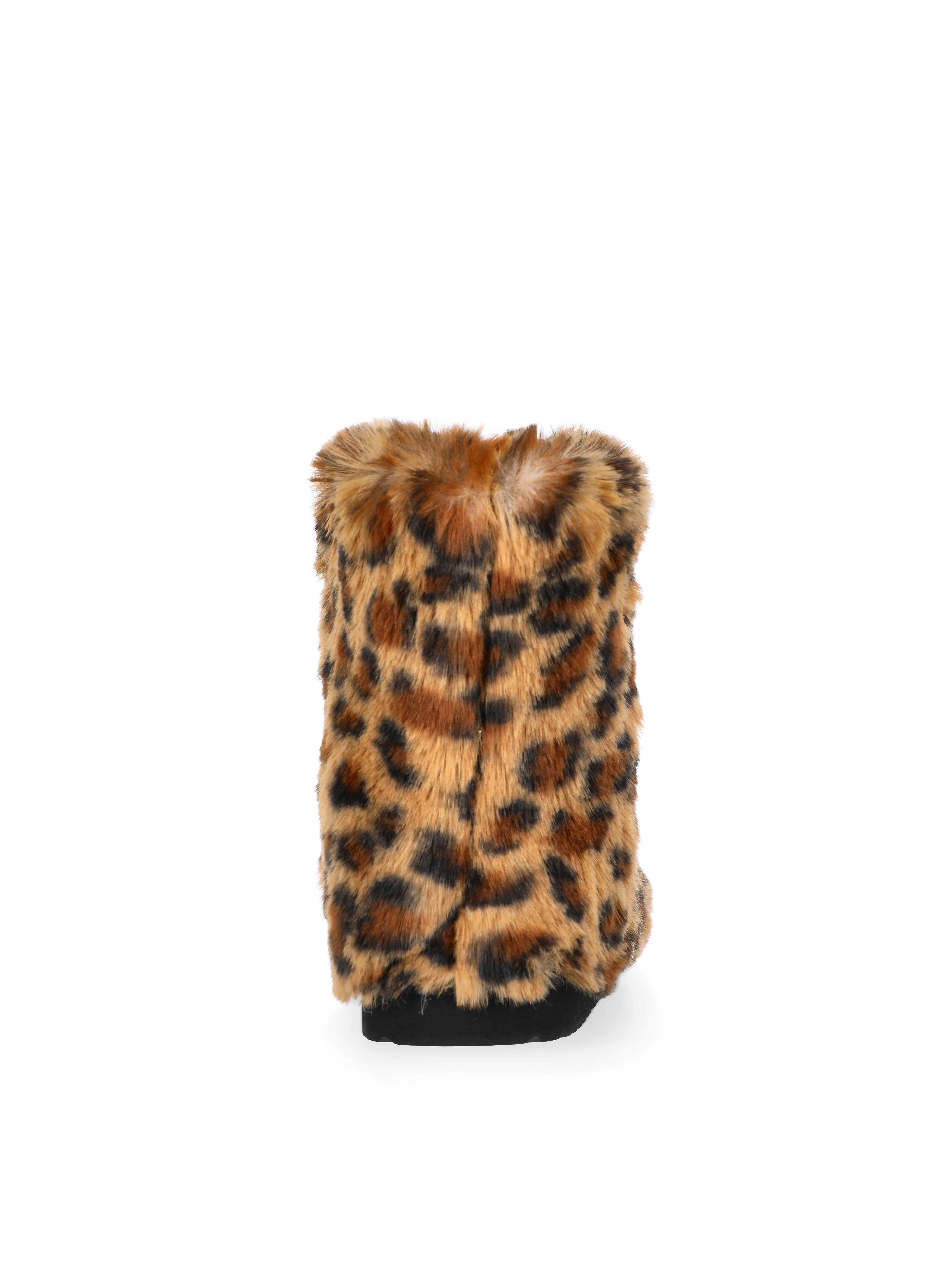 Madden NYC Womens Faux Fur Winter Booties
