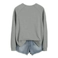 thumbnail image 4 of UFOUND Winter Sweatshirt For Women Tops Casual Raglan Long Sleeve Crew Neck Pullover Casual Solid Color Tops Elegant Outwear, 4 of 8