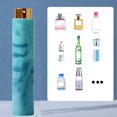 thumbnail image 4 of Portable Travel With Scent Pump Perfume Atomizer Bottle Cosmetic Containers Refillable Perfume Sprayer Marble Pattern BLUE SILVER, 4 of 8