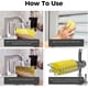 thumbnail image 4 of 4Pack Damp Clean Duster Sponge, Sponge Cleaning Brush, Duster for Cleaning Blinds, Glass, Baseboards, Vents, Railings, Mirrors, Window Track Grooves a, 4 of 4