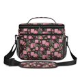 thumbnail image 2 of Lunch Box Pioneer Flower Floral Print Pattern Insulated Lunch Bag for Women Men,Medium Leakproof Lunchbox Cooler Bag Adjustable Strap,10 X 6.7 X 8 Inches, 2 of 6