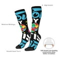 thumbnail image 4 of KLL I Love My Autism Print Cool Socks Men's Women's Crew Socks Funny Crazy Novelty Stockings, 4 of 6