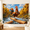 B, variant on XaaKee Large Tapestry, Relaxed Plank Cruiser Surfing Bird High-Quality Polyester Wall Tapestry, 60x40Inch
