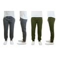 thumbnail image 2 of 2 Pack Mens Fleece Jogger Pants, 2 of 16