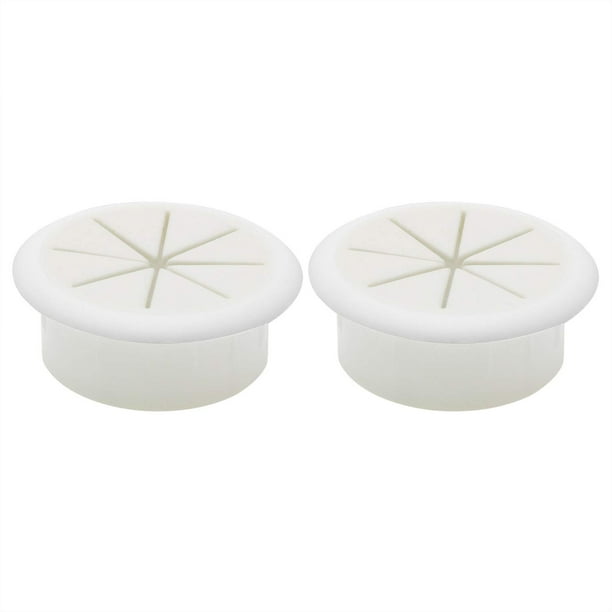 2PCS 2Inch 50mm Desk Cord Grommets Wire Cable Hole Cover