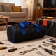 thumbnail image 4 of Gran bolsa de herramientas de tela Oxford impermeable de doble capa | Organizador de almacenamiento resistente negro de 12,2x4,7 pulgadas con cremallera | Maletín de mano espacioso y resistente al, 4 of 9