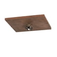 thumbnail image 2 of Meyda Tiffany 186320 Santa Fe 4 Light 27" Wide Flush Mount Square Ceiling Fixture - Rust, 2 of 7