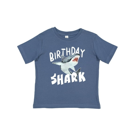Inktastic Birthday Shark Boys or Girls Baby T-Shirt