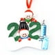 thumbnail image 1 of Resina De Navidad Navidad Familia Diy Bendiciones Escritas A Mano Colgantes De Muñeco De Nieve Regalo Para Amigo O Familia Advancent HA040823-19, 1 of 6