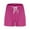 Hot Pink, variant on Puyaiuu New 2025 Workout Shorts Women Loose Solid Shorts High Elastic Waist Tie Front with Pocket Quick Drying Athletic Shorts for Women