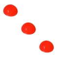 thumbnail image 2 of Bolas de yoga semicirculares Sonducket flexibles y seguras para masaje y equilibrio rojo brillante, 2 of 6