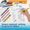 thumbnail image 5 of BIC Gelocity Quick Dry Gel Pens, Medium Point, 0.7 mm, Assorted Colors, 16 Count, 5 of 7