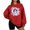 Wine, variant on Feancey Merry Christmas Sweatshirt Women Novelty Gnome Printed Pullover Tops Drop Shoulder Long Sleeve Crewneck Sweatshirts Fashion Gift Ideas Coffee S