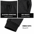 thumbnail image 4 of Lee Boys' Sweatpants - 4 Pack Basic Cozy Active Fleece Jogger Pants with Pockets (4-20), 4 of 7