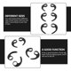 thumbnail image 5 of ColoMX 6 piezas cómodas clip de auriculares con oído gancho antideslizante con auriculares, 5 of 7