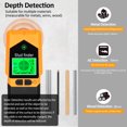 thumbnail image 3 of Wall detector,With Nail And Wire And Audio Stud With Wall Scanner 6 In Metal And Wood Metal 1 Stud Nail Function In 1 Wall Wood In Display Alarm Display Alarm Wall With Display And Stud Display 6, 3 of 7