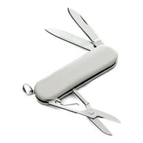 MAXAM Multi-Function Army Knife - Silver Mini Multi-Tool, Pocket Knife with Scissors