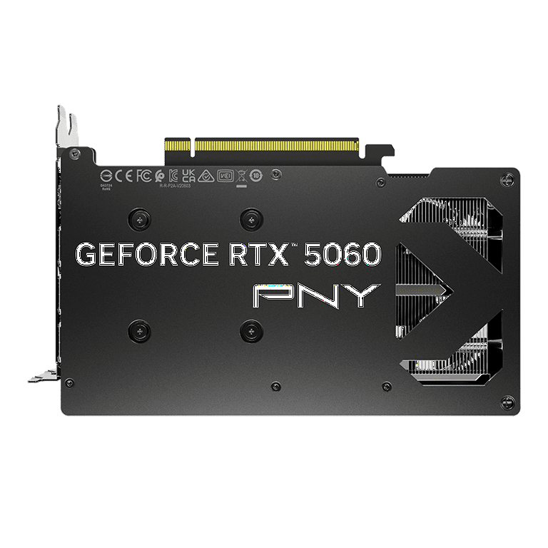 Free Shipping! PNY GeForce RTX 5060 8GB Overclocked Dual Fan GPU