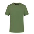 thumbnail image 1 of Cinvoph T-Shirt pour Hommes Gym Actif Extensible Tees Respirant Couleur Unie Tops de Course, 1 of 5
