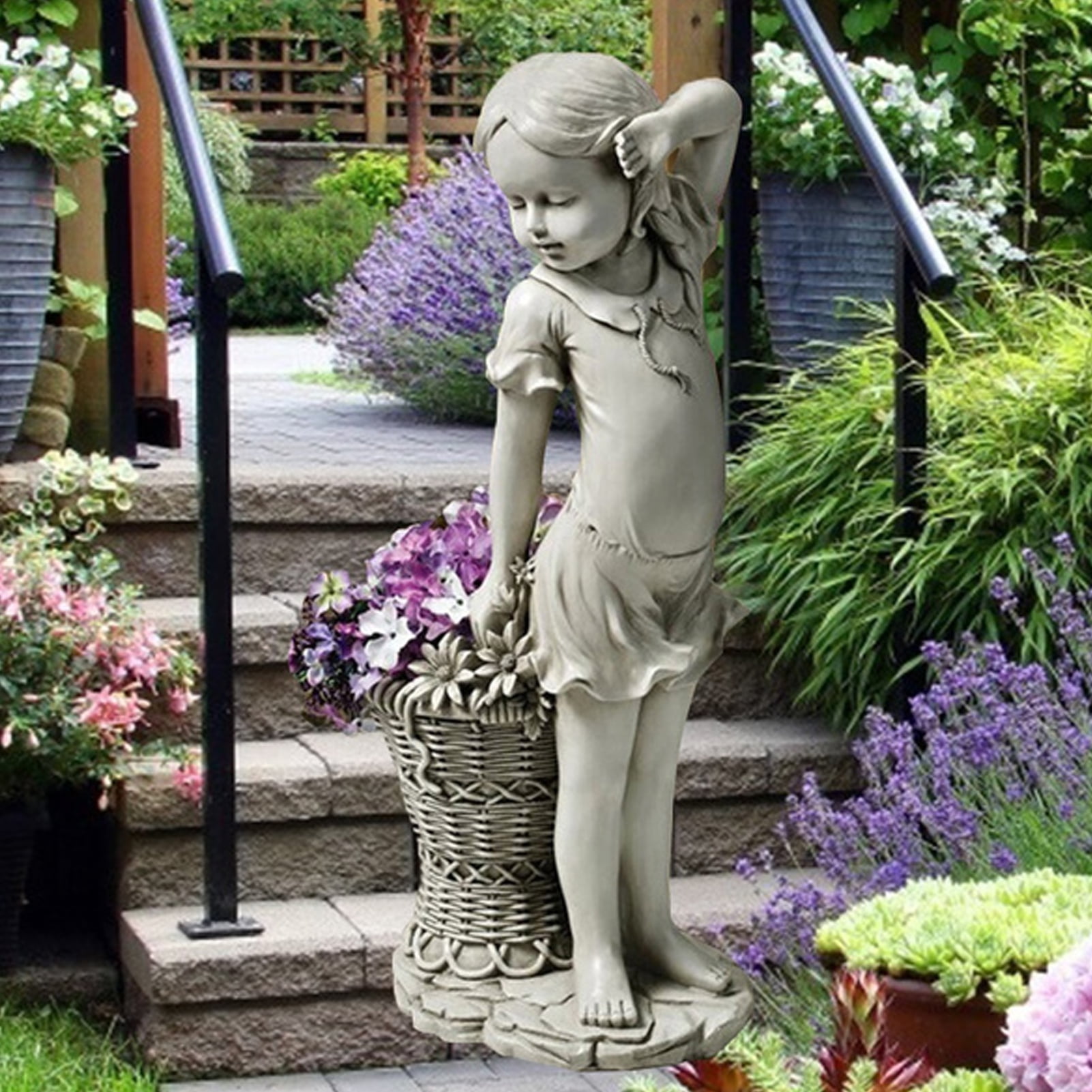 resin yard decor