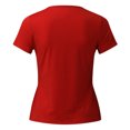 thumbnail image 2 of Aayomet Workout Tops Women's Summer Tank Tops Basic Tanks V Neck Sleeveless T Shirts Side Split,Red XL, 2 of 4