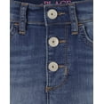 thumbnail image 2 of Pantalones cortos midi de mezclilla The Children's Place Girls Josephine 8y, 2 of 5