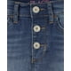 thumbnail image 2 of Pantalones cortos midi de mezclilla The Children's Place Girls Josephine 8y, 2 of 5