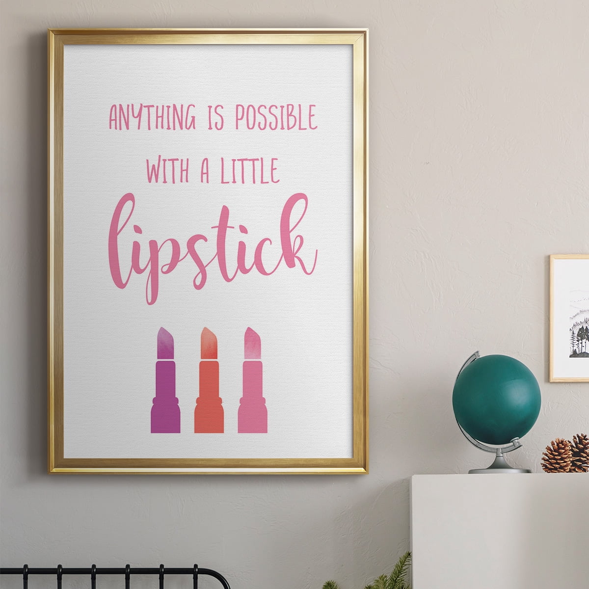 Little Lipstick Premium Classic Framed Print - Ready to Hang