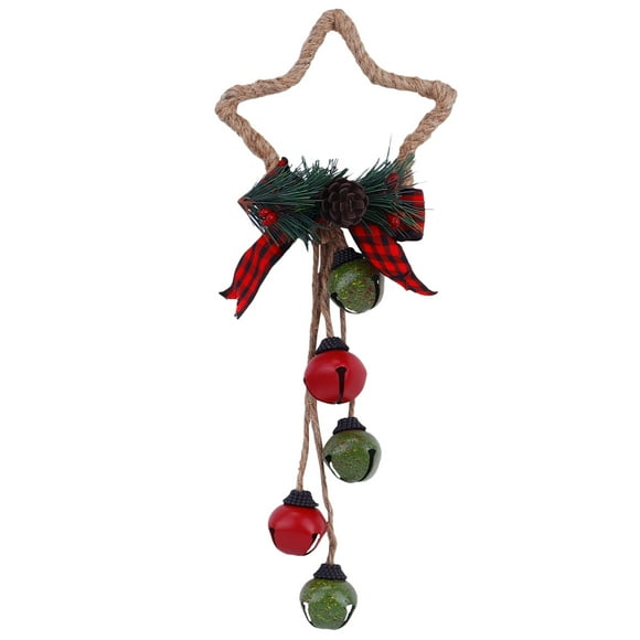 1pc Bell Pendant Doorway Decor Christmas Bell for Christmas Festival Party