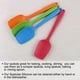 thumbnail image 5 of 4uds Silicona Espátula Calor Resistencia Cocina Voltear Volteador Antiadherente Espátula para Cocinar Hornear a Granel, 5 of 7