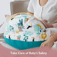 thumbnail image 4 of Momcozy Original Nursing Pillow and Positioner - Standard Size Feeding Pillow | Breastfeeding, Bottle Feeding, Baby Support | with Adjustable Waist Strap and Removable Cotton Cover, 4 of 6