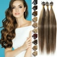 thumbnail image 2 of SEGO Micro Loop Real Thick Human Hair Extensions 100 Strands Invisible Micro Ring Beads Remy Thick Hair, 2 of 8
