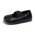 thumbnail image 1 of MIASHUI Chaussures de Robe pour Filles Tout-Petits Ballerines Ballerines Enfants Mary Janes, Noir, 5-5.5 Ans, 1 of 9