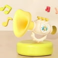 thumbnail image 6 of Loespoir Small Horn Children's Microphone, Can Play Music Toy Microphone, Toy Musical Instruments Set, For Sing Along Fun, Performance Play, Imaginative Entertainment(Yellow), 6 of 6