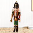 thumbnail image 3 of s Wooden Nutcracker Soldier Handcraft Christmas Ornaments Desk Decor perfke soldado cascanueces, 3 of 9