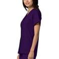 thumbnail image 3 of Adar Universal Scrubs For Women - Snap Front Scrub Top, 3 of 7
