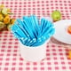 thumbnail image 1 of 100 pcs de 3.9 Pulgadas DE, Palitos de torta, Palitos de Chupas para Galletas, Caramelo Iris, Chocolate, Topper DiáMetro de 3.5 mm Chupador para Toppers de Cupcake, Che, 1 of 5