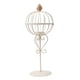 thumbnail image 5 of Jaula De Pájaros De Hierro Forjado Candelabro Decoración De Boda En Casa Estante Exhibición Decoraciones Blanco Zulema Sostenedor De la Luz Del Té, 5 of 8