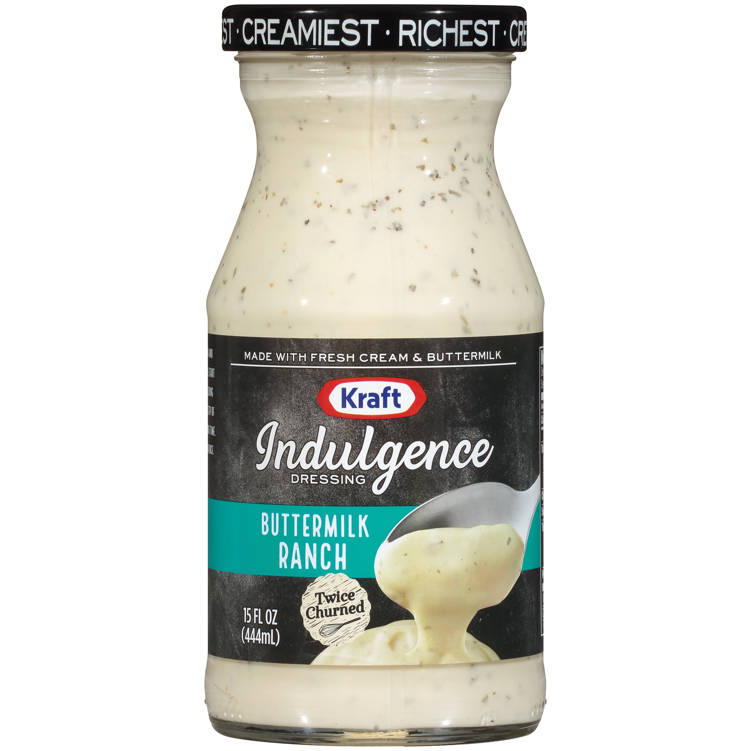 Kraft Indulgence Buttermilk Ranch Dressing 15 fl oz Bottle