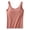 Pink, variant on Shirts with Built In Bra , Cute Summer Outfits for Women , Built In Bra Workout Top Womens Tank Tops With Built In Bras 2024 Summer Casual Crew Neck Sleeveless Camisole Cotton Padded Workout Tops