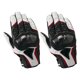 thumbnail image 2 of Naiovety Paquete de 2 guantes de motocicleta, guantes portátiles de invierno y otoño, equipo Protector transpirable para conducción profesional al aire Ciclismo blanco rojo SG Naiovety OD027440-06, 2 of 6