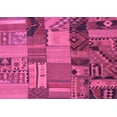 thumbnail image 1 of Ahgly Company Indoor Rectangle Patchwork Purple Transitional Area Rugs, 8' x 10', 1 of 4